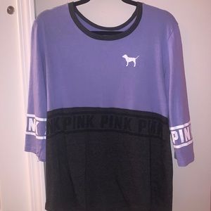 PINK quarter length sleeves